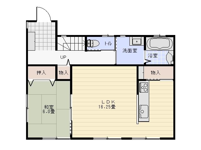 Floor plan. 15,390,000 yen, 4LDK, Land area 177.77 sq m , Building area 106.82 sq m 1F