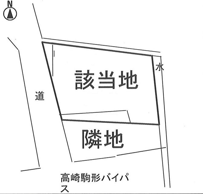 Compartment figure. Land price 23.8 million yen, Land area 357.04 sq m compartment diagram "