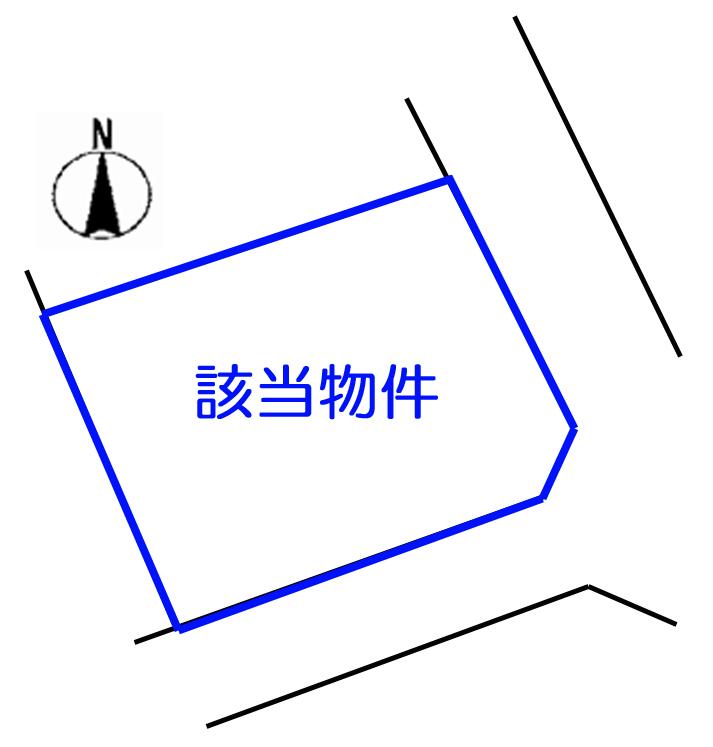 Compartment figure. Land price 15.8 million yen, Land area 198.94 sq m topographic map