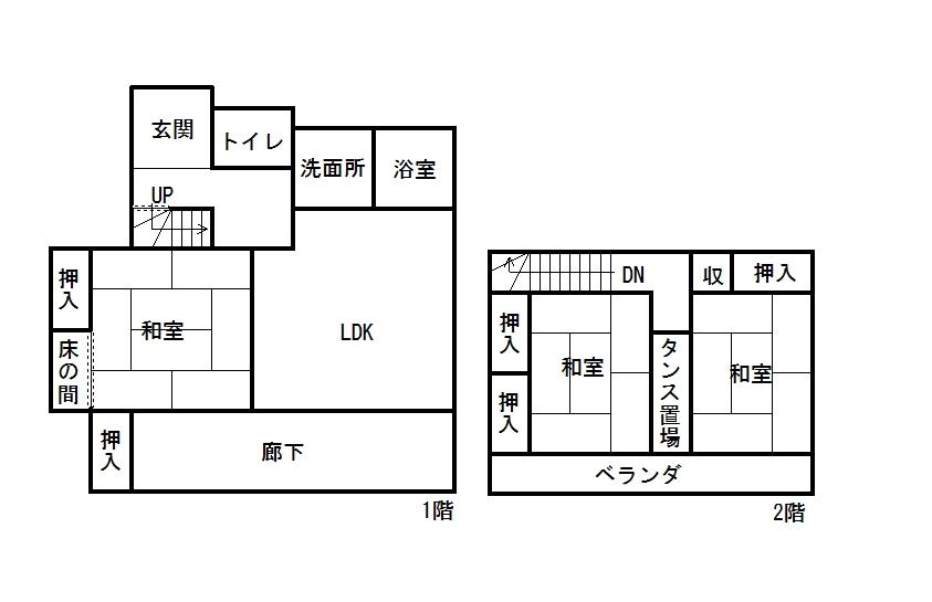 Floor plan. 12 million yen, 3DK, Land area 151.76 sq m , Building area 87.77 sq m floor plan