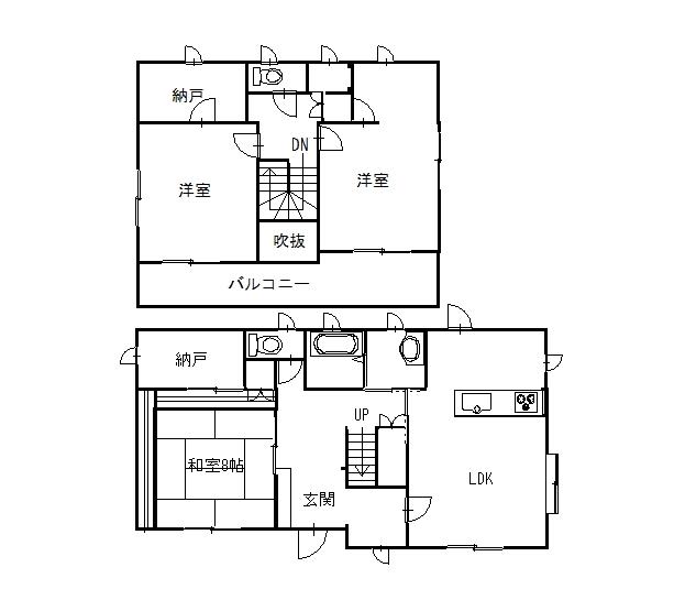 Floor plan. 27,800,000 yen, 3LDK, Land area 338.99 sq m , Building area 125.39 sq m floor plan