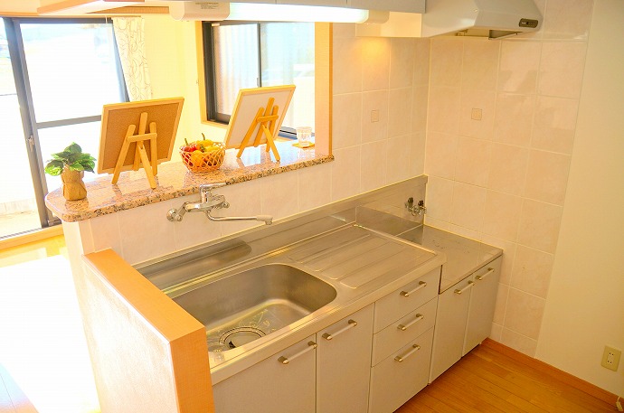 Kitchen. Likely impetus is the conversation with the family face-to-face kitchen