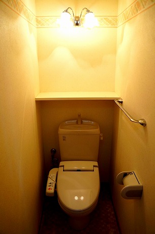 Toilet. Comes with a cute lighting (* ^ _ ^ *)