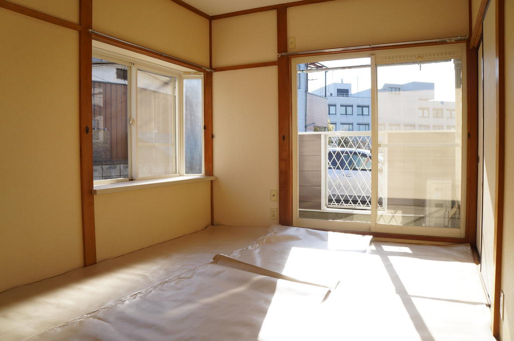 Living and room. It goes out to the balcony from the Japanese-style room