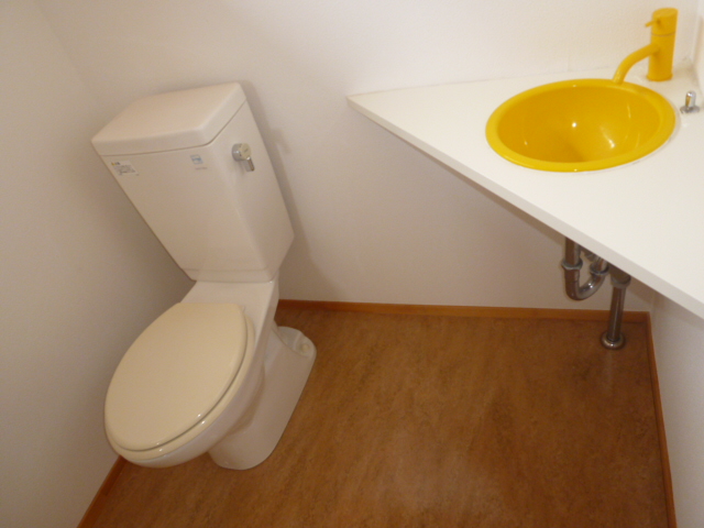 Toilet. With warm water washing heating toilet seat