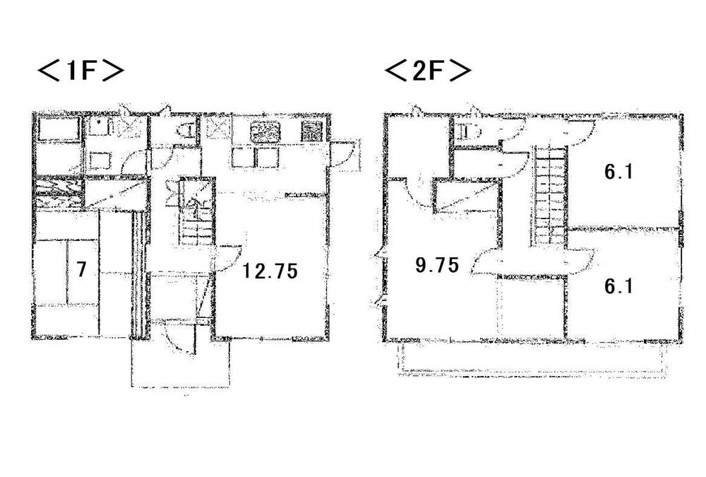 Floor plan. 12.8 million yen, 4LDK, Land area 142.29 sq m , Building area 103.51 sq m