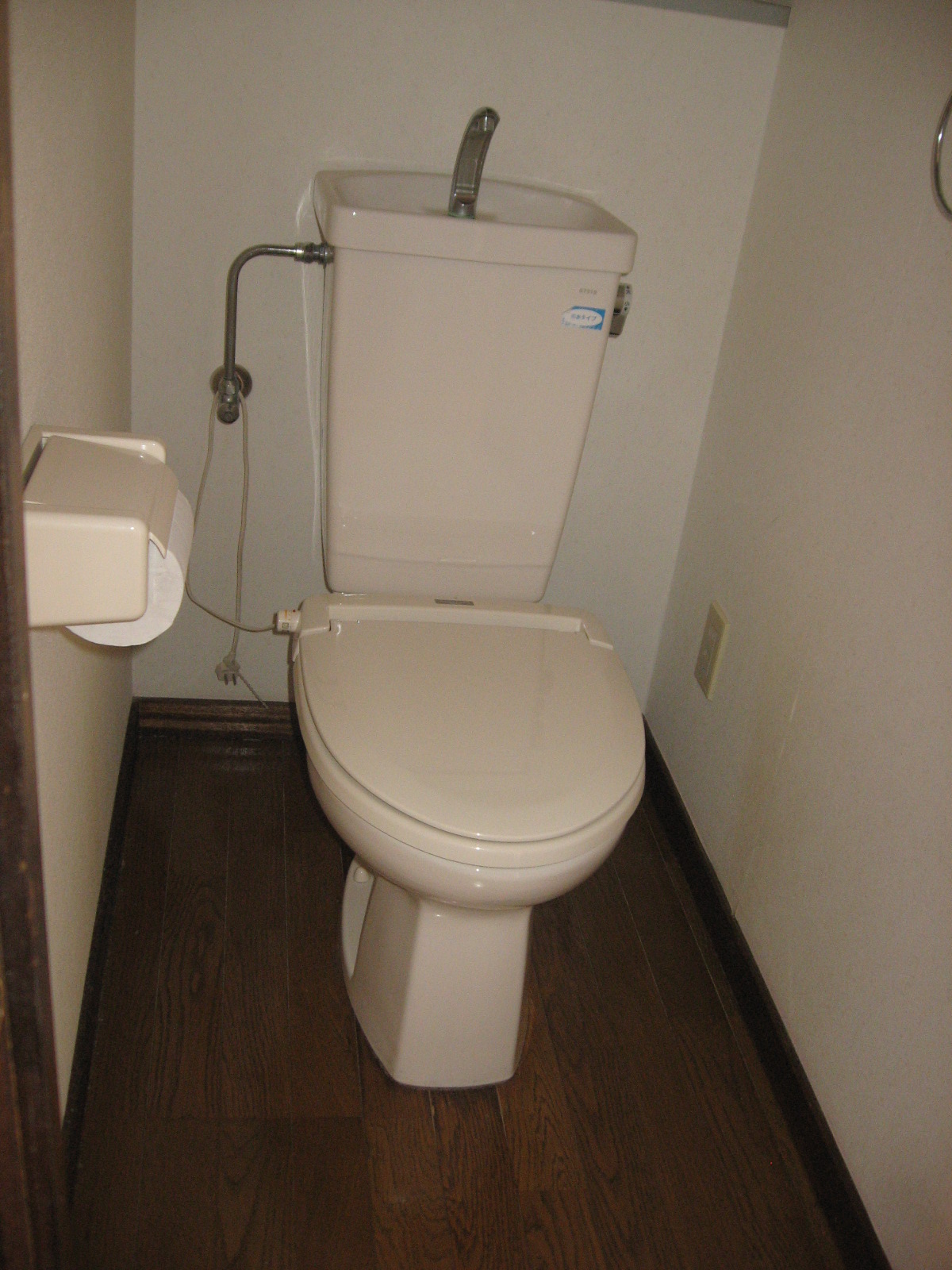 Toilet. Western-style toilet seat