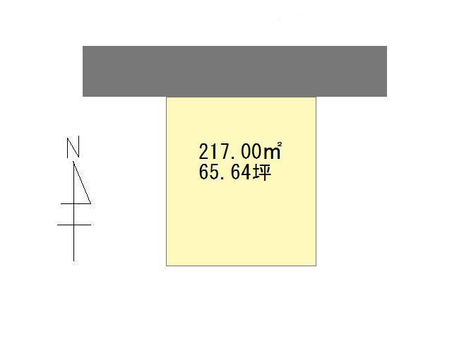 Compartment figure. Land price 12,010,000 yen, Land area 217 sq m compartment view