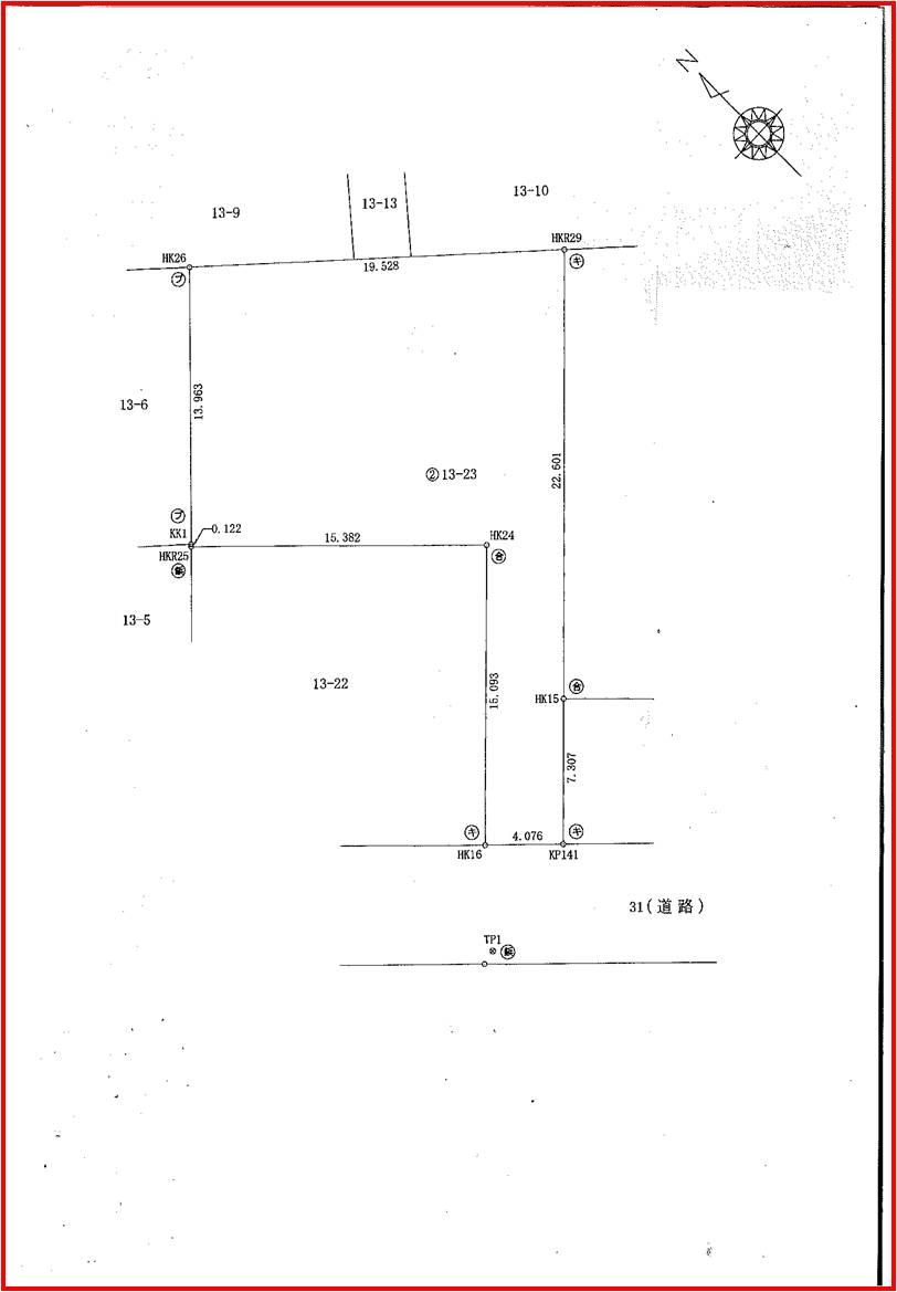 Compartment figure. Land price 18,750,000 yen, Land area 342.45 sq m