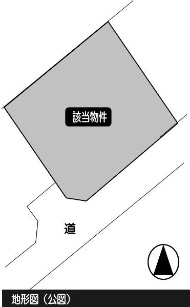 Compartment figure. Land price 5.8 million yen, Land area 387.48 sq m compartment view