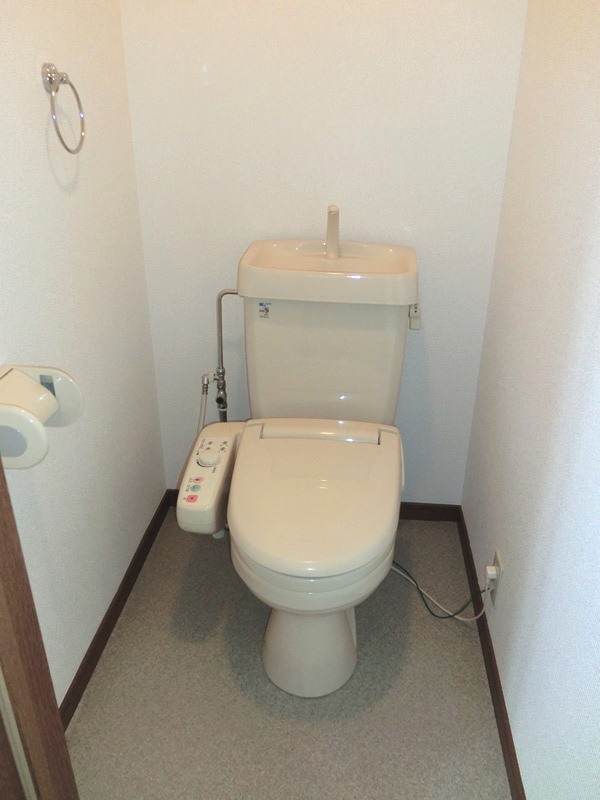 Toilet. Warm water washing toilet seat