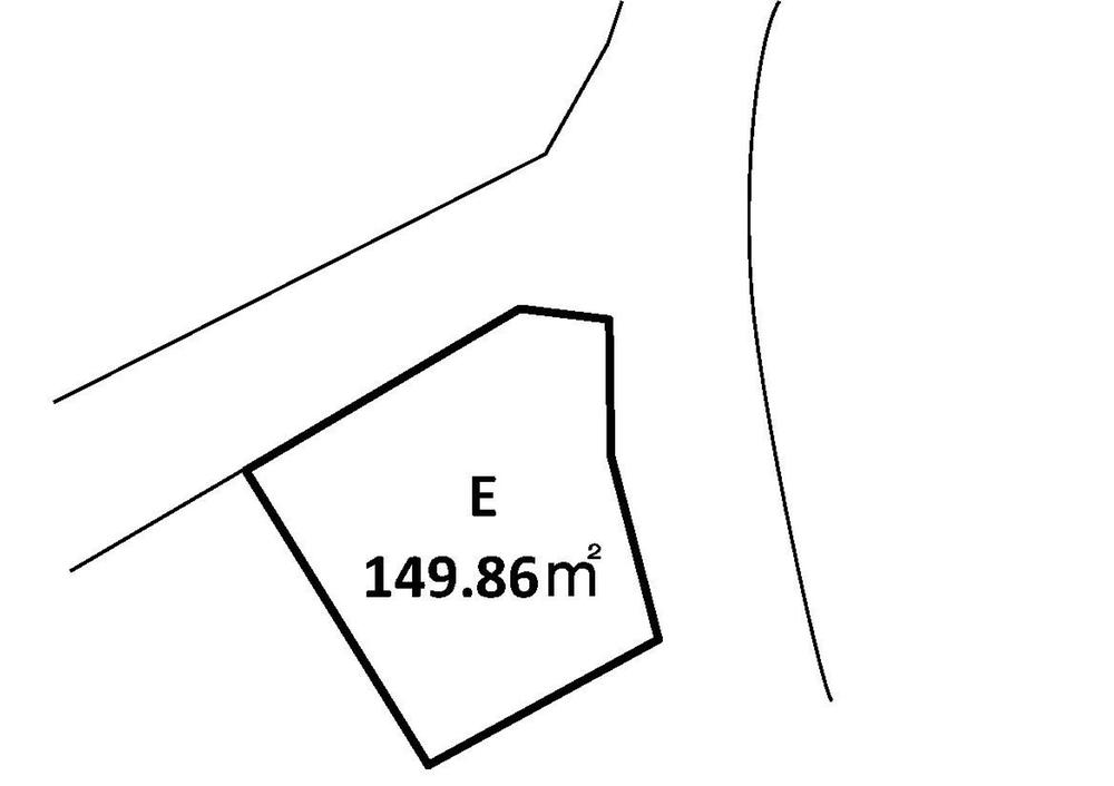 Compartment figure. Land price 2.02 million yen, Land area 149.86 sq m