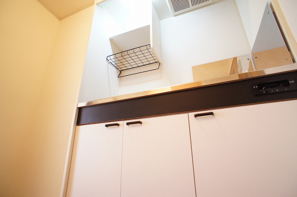 Kitchen. Crisp white kitchen. 