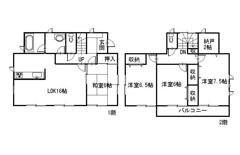 Floor plan. 19,800,000 yen, 4LDK + S (storeroom), Land area 181.87 sq m , Building area 101.65 sq m floor plan