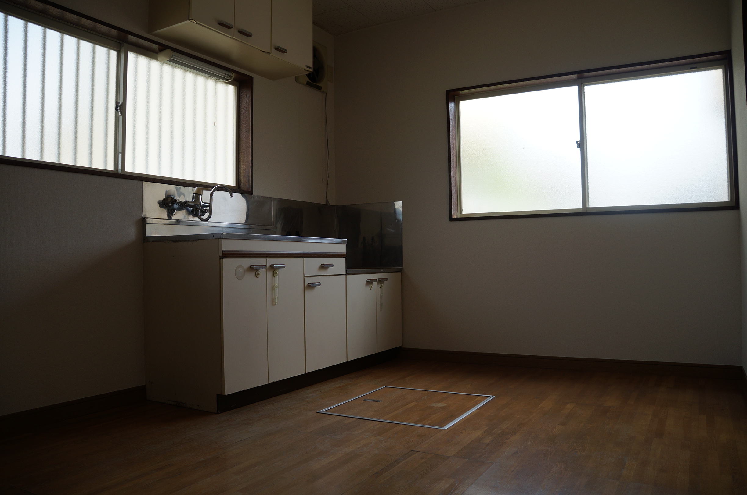 Kitchen. Ventilation is also good bright because the window is large! 