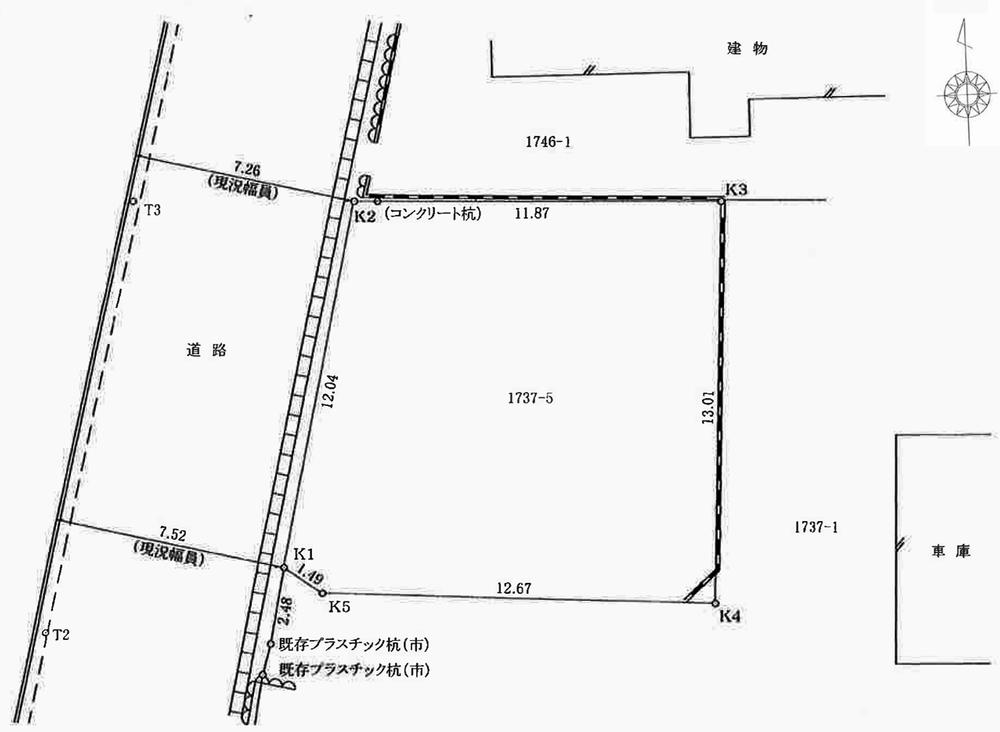 Compartment figure. Land price 4 million yen, Land area 165.99 sq m terrain