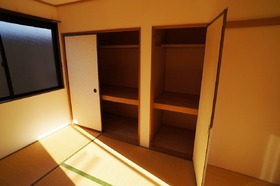 Living and room. North Japanese-style storage