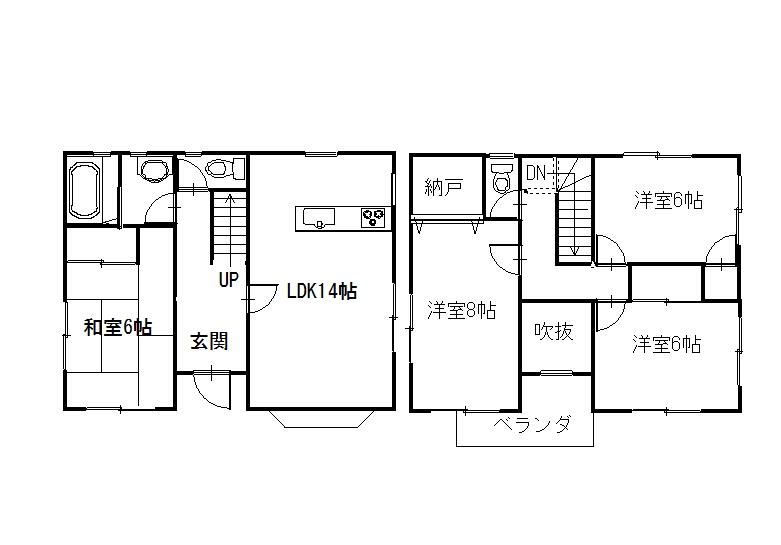 Floor plan. 11.8 million yen, 4LDK, Land area 214.93 sq m , Building area 117 sq m floor plan