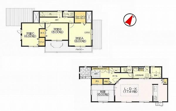 Floor plan. ■ New Year local sales meeting ・ Sneak preview held! ■ <Dates> 1 / 4 ・ 5 ・ 11 ・ 12 ・ 13 ■ I'd love to, Please feel free to visitors all together your family! ※ Details can be found in the event information