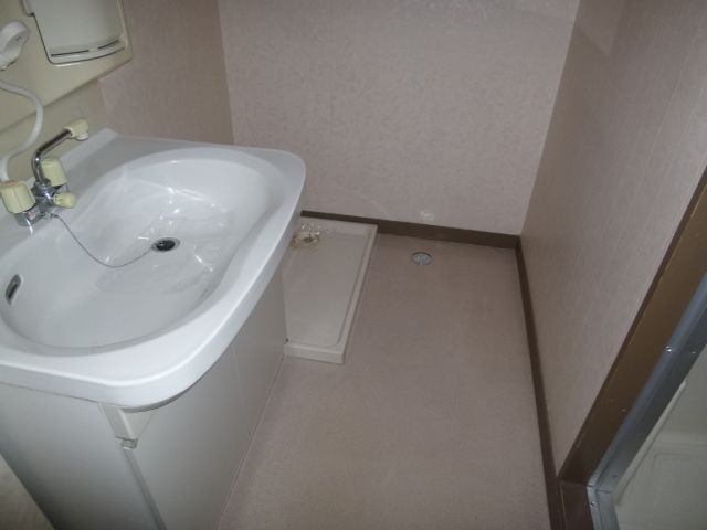 Washroom. Shower dresser comes with. 