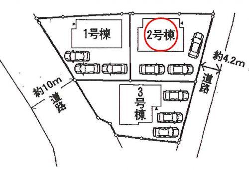 Compartment figure. 19,800,000 yen, 4LDK, Land area 181.87 sq m , Building area 101.65 sq m car park 4 units can be more than! 