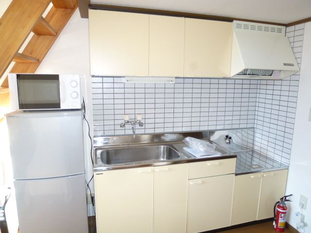 Kitchen. Storage also enhance the kitchen. 