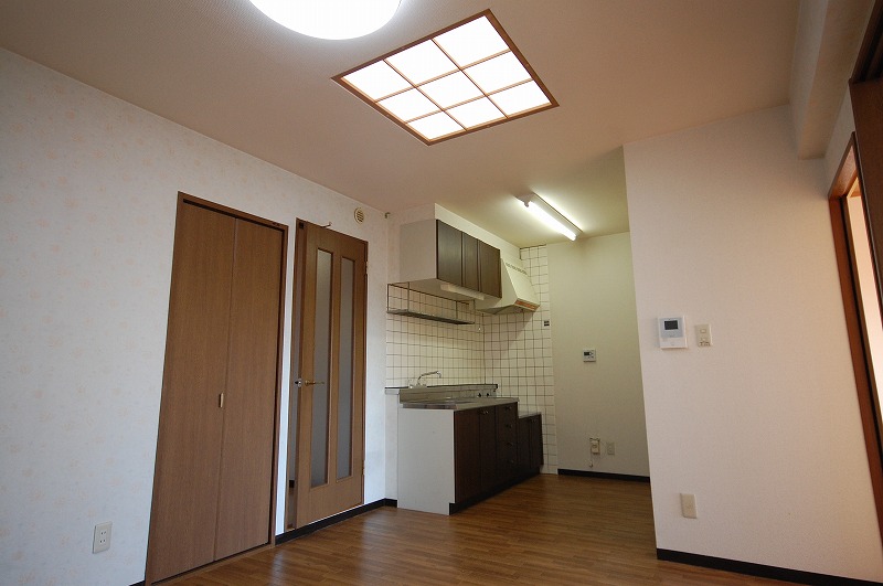 Living and room. And it comes with a skylight, Very bright