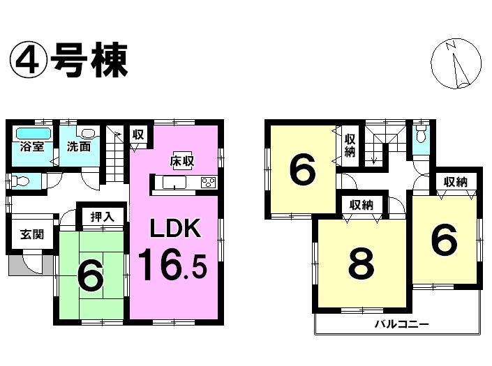 Floor plan. 700m is the alma mater of Chiaki Mukai's astronaut to the first junior high school! 