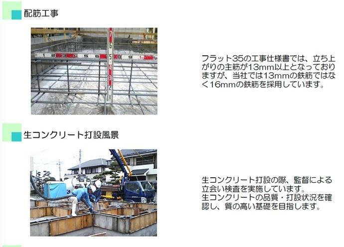 Construction ・ Construction method ・ specification. Concrete strike