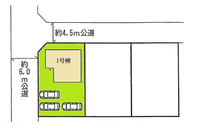 Compartment figure. 19,800,000 yen, 4LDK, Land area 173.53 sq m , Building area 97.2 sq m