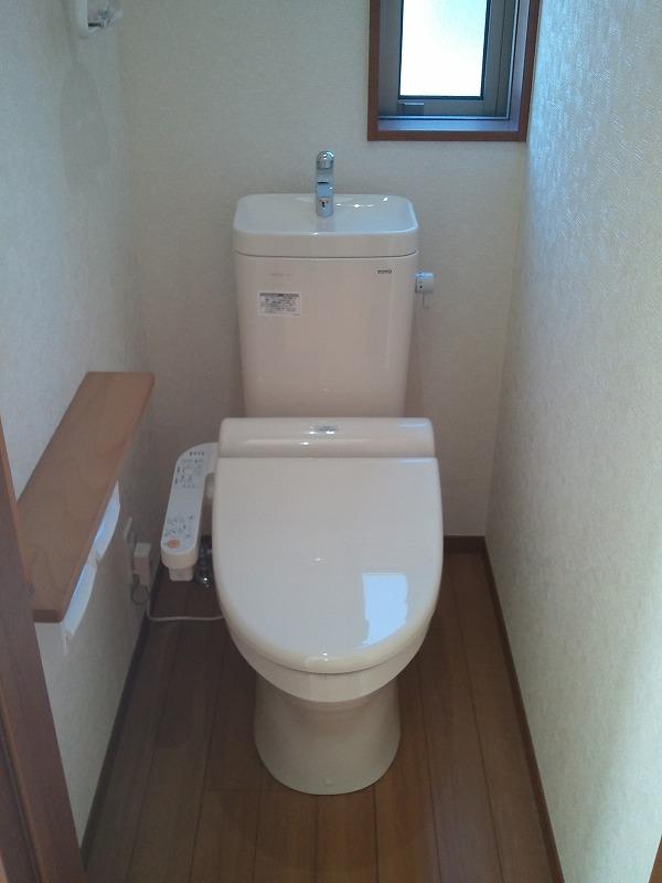 Toilet. Human sensor - with high-function toilet