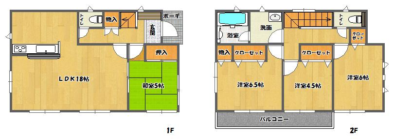 Floor plan. 15.8 million yen, 4LDK, Land area 200.06 sq m , This summarizes the unusual bath is attached to 2F in the building area 93.55 sq m ready-built
