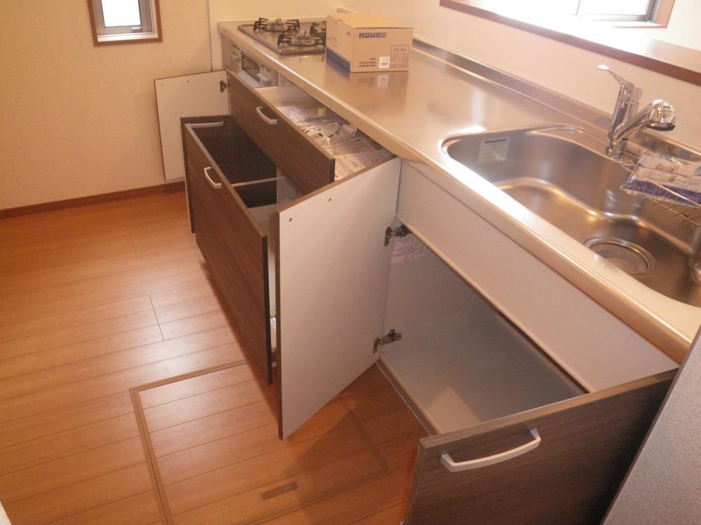 Kitchen. Large sink with a large pot we are also wash spacious work space may increase variations of dishes wife!?