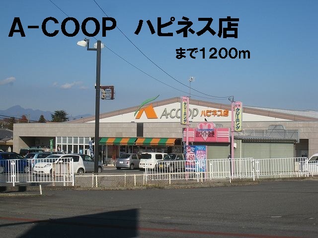 Shopping centre. 1200m until the A-COOP (shopping center)
