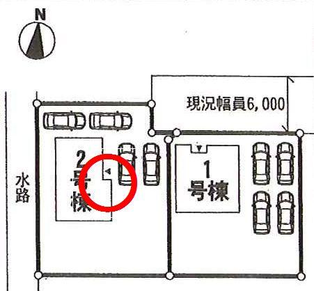 Compartment figure. 18,800,000 yen, 4LDK, Land area 264.84 sq m , Building area 104.49 sq m