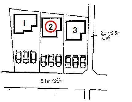 Compartment figure. 17,900,000 yen, 4LDK, Land area 251.94 sq m , Building area 105.16 sq m site 76.21 tsubo! 