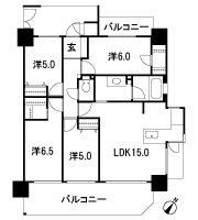 Floor: 4LDK, occupied area: 81.51 sq m, Price: 34,900,000 yen ~ 37,200,000 yen