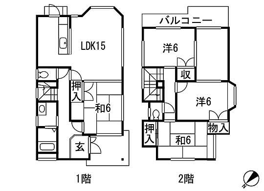 Floor plan. 11.8 million yen, 4LDK, Land area 161.66 sq m , Building area 95.21 sq m 4LDK