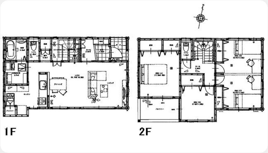Floor plan. (16803), Price 29,980,000 yen, 3LDK+S, Land area 138.62 sq m , Building area 102.53 sq m