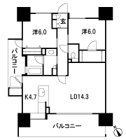 Floor: 2LDK, 1LDK+S(2F ~ 8F), the occupied area: 69.84 sq m, Price: 29,456,000 yen ~ 32,480,000 yen
