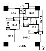 Floor: 4LDK, 3LDK+S(2F ~ 7F), the occupied area: 82.74 sq m, Price: 35,792,000 yen ~ 39,788,000 yen