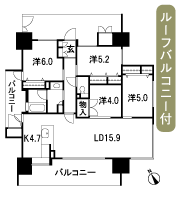 Floor: 4LDK, occupied area: 87.75 sq m, Price: 45,780,000 yen