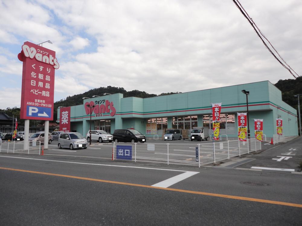 Drug store. It wants 550m to Kumano shop