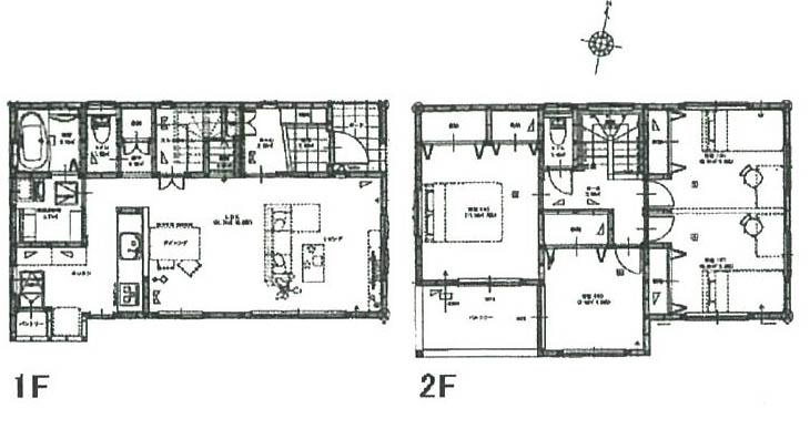 Floor plan. 29,980,000 yen, 3LDK, Land area 138.62 sq m , Building area 102.53 sq m