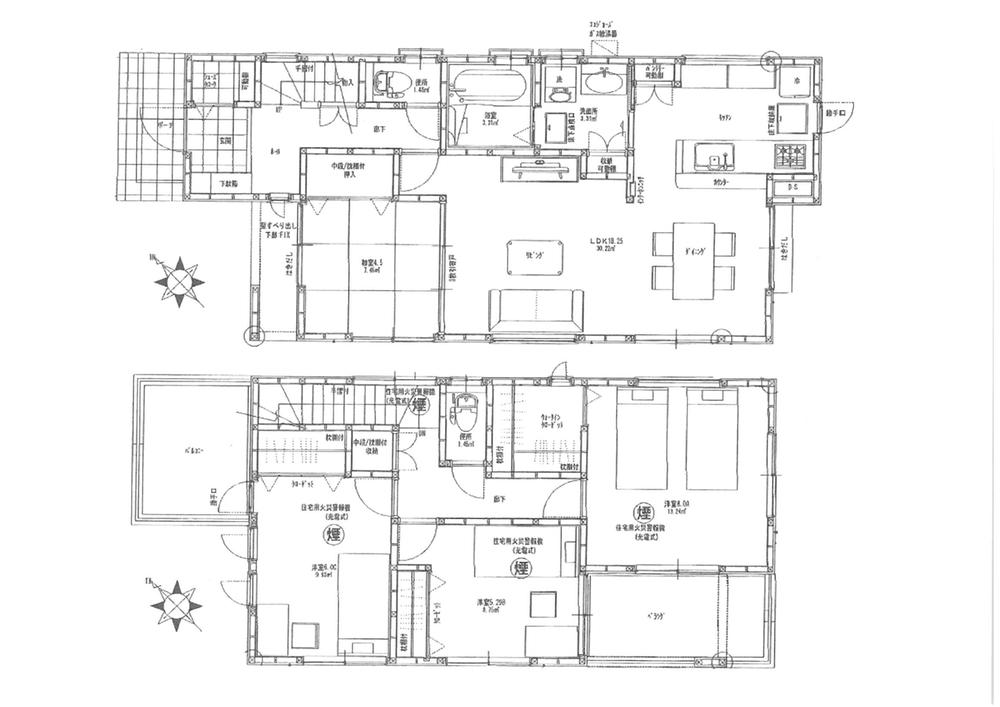 Floor plan. 32,900,000 yen, 4LDK, Land area 151.03 sq m , Building area 105.98 sq m