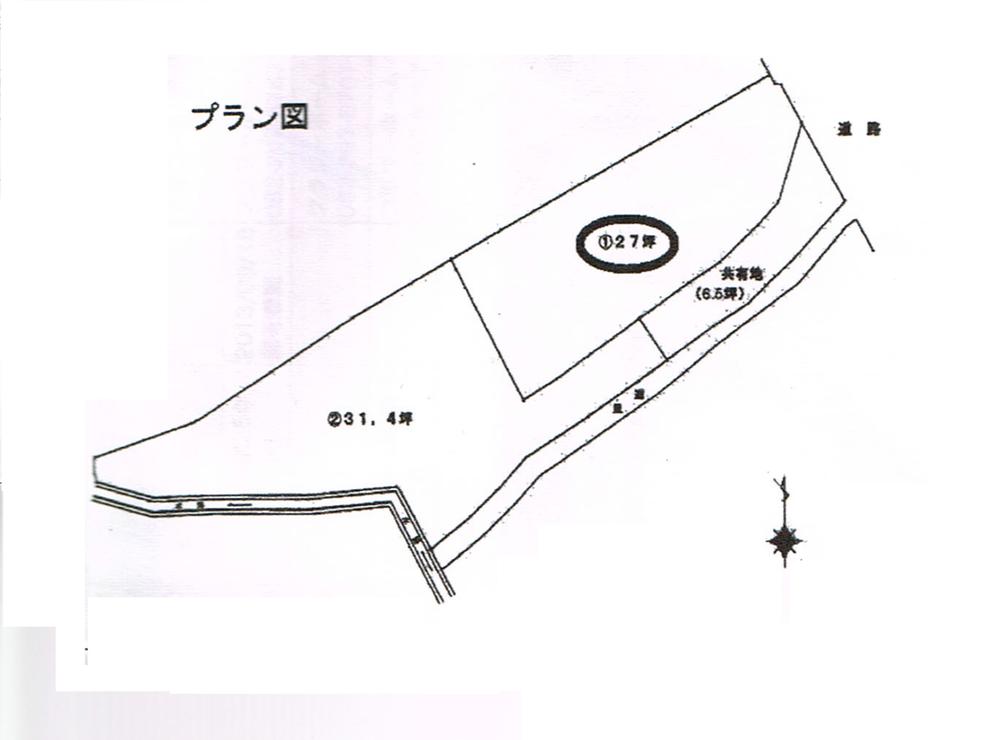 Compartment figure. Land price 15,665,000 yen, Land area 89.25 sq m