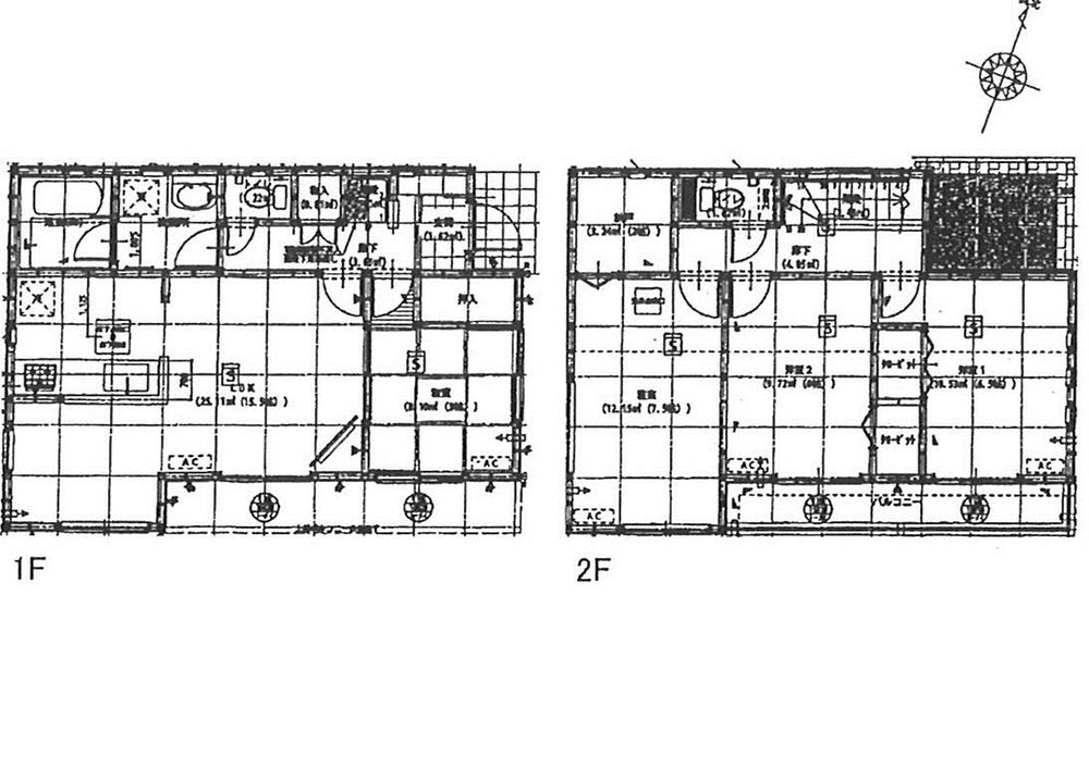 Floor plan. 20.8 million yen, 4LDK + S (storeroom), Land area 142.82 sq m , Building area 95.58 sq m