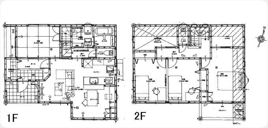 Floor plan. 25,170,000 yen, 4LDK, Land area 147.89 sq m , Building area 107.28 sq m