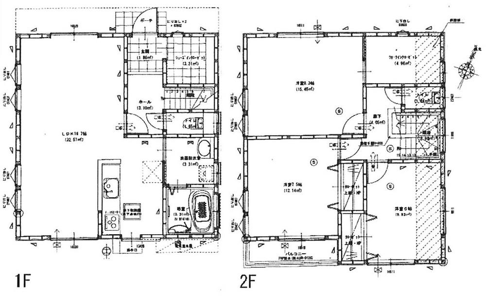 Floor plan. 36,800,000 yen, 3LDK, Land area 129.31 sq m , Building area 104.89 sq m