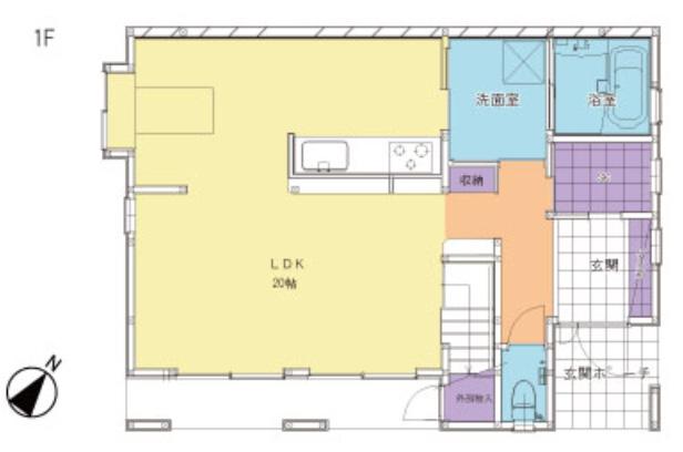 Floor plan. 25,900,000 yen, 3LDK, Land area 171.51 sq m , Building area 104.12 sq m